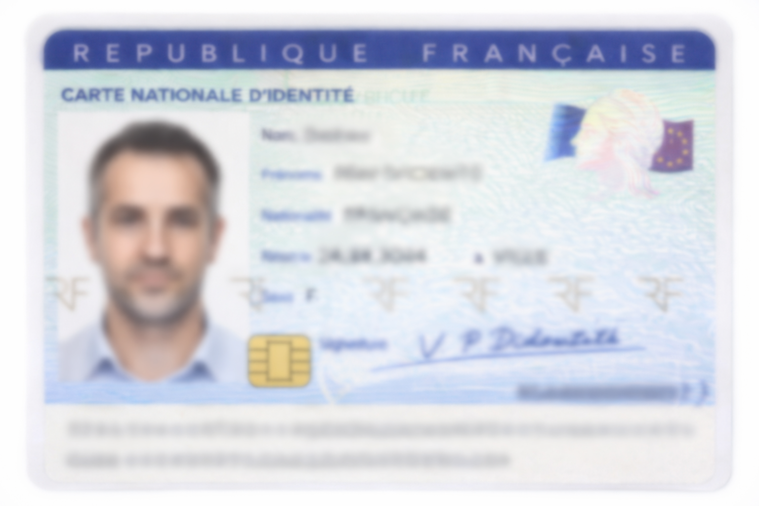 Pièce d'identité tuteur